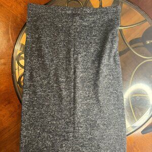 Express World Brand Women's Skirt Size S Gray Bodycon Midi Stretch